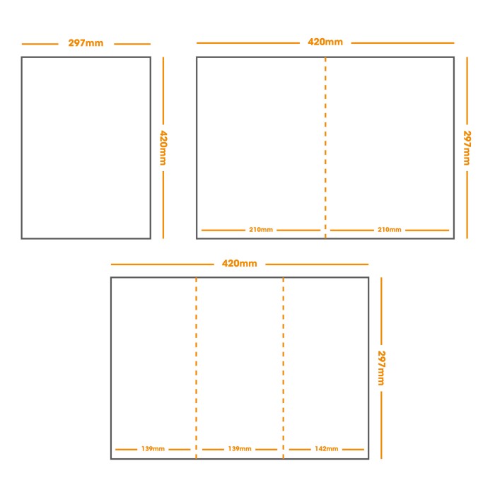A3 Food/Wine Menus (EAT-IN) Double sided